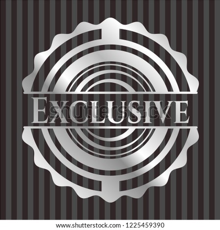 Exclusive silver shiny emblem