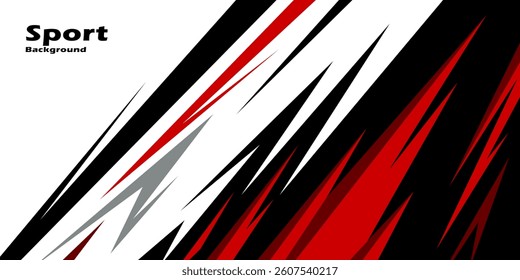 Exclusive and sporty color racing car livery design. Printable vector file below. Universal use.
