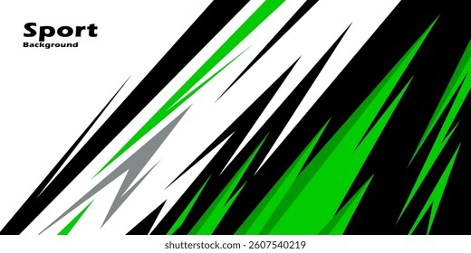 Exclusive and sporty color racing car livery design. Printable vector file below. Universal use.