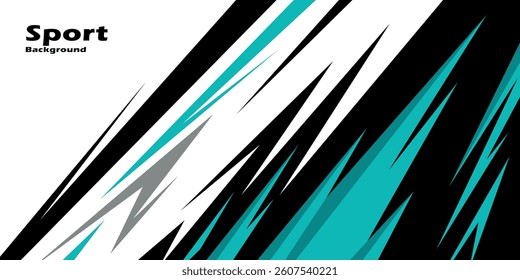 Exclusive and sporty color racing car livery design. Printable vector file below. Universal use.