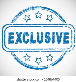Exclusive stamp 