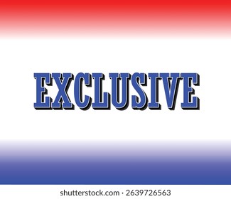 Exclusive Text Effect in Bold Style