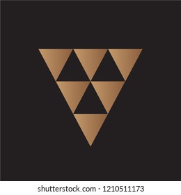 Exclusive Triangle Pyramid Logo