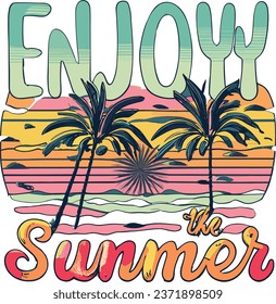 Exclusive typography Time T-Shirt design