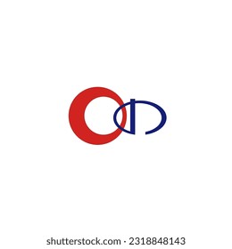 Exclusive unique Odn logo creative business printing company