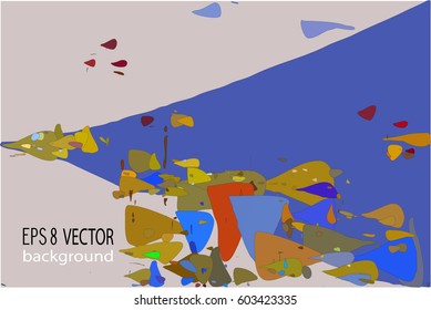 Exclusive vector collection of background colored textures