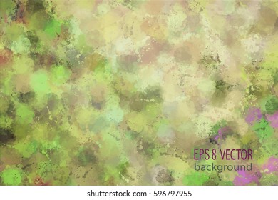 Exclusive vector collection of watercolor background colored textures