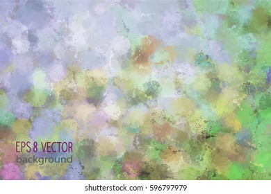 Exclusive vector collection of watercolor background colored textures