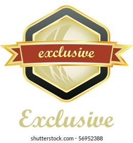 Exclusive vector emblem.