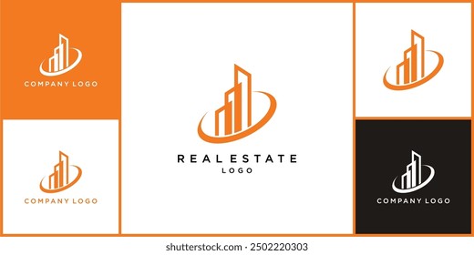 Exclusive vector of real estate logo and icons, can be used in various media easily, editable