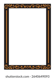 Exclusive Vintage Ornamental Frame Decorative Vector