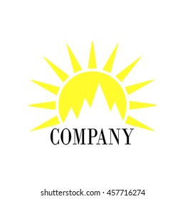 Excursion, summer, sea excursions logo in vector EPS