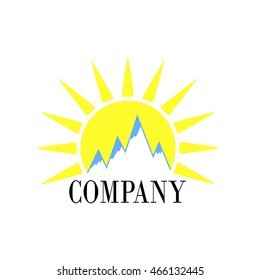 Excursion, summer, sea excursions logo in vector EPS