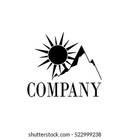 Excursion, summer, sea excursions logo in vector EPS