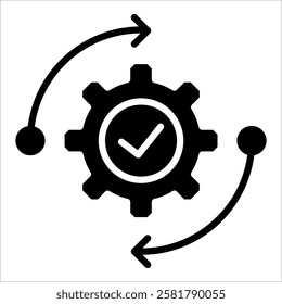Execute Icon Element For Design