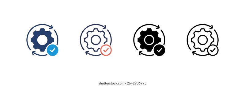 Execute Icon set multiple style collection