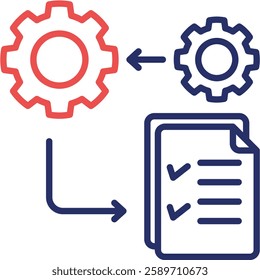 Execution Icon Element For Design