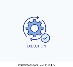 Execution Icon Or Logo Isolated Illustration