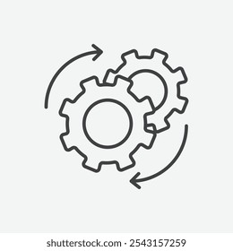 Execution icon set. vector illustration.