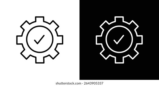 Execution icon symbol concept for graphic design, Website, UI. EPS