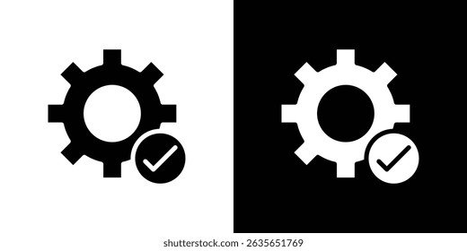 Ícone de execução Vetor em estilo simples. Silhuetas de coleção