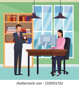 executive business cartoon