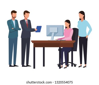 executive business cartoon