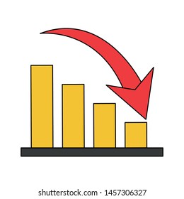 executive business finance porject infographic dates cartoon vector illustration graphic design