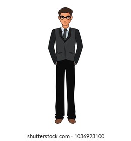 Executive Businessman cartoon