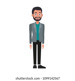 Executive businessman cartoon