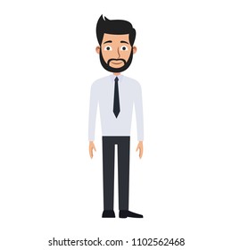 Executive businessman cartoon