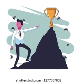 executive businessman cartoon