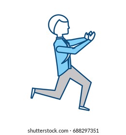 Executive businessman cartoon