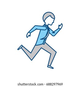 Executive businessman cartoon