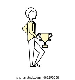 Executive businessman cartoon