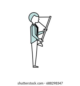 Executive businessman cartoon