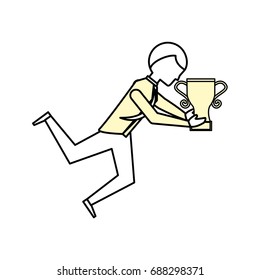 Executive businessman cartoon