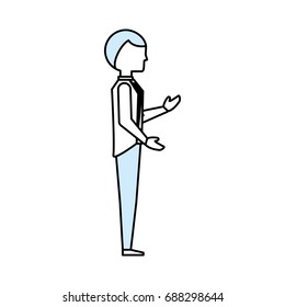 Executive businessman cartoon