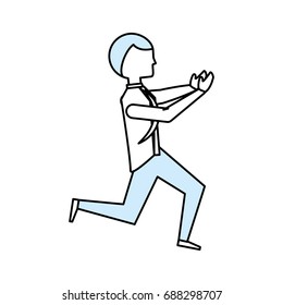 Executive businessman cartoon