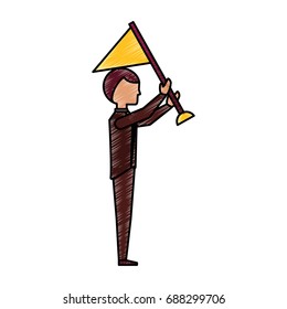 Executive businessman cartoon