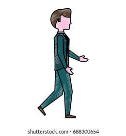 Executive businessman cartoon