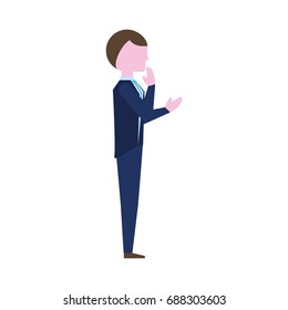 Executive businessman cartoon