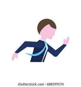 Executive businessman cartoon