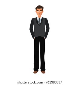 Executive Businessman cartoon