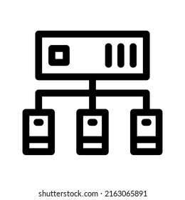 executive database icon or logo isolated sign symbol vector illustration - high quality black style vector icons
