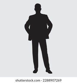 Executive Excellence Icon Art of a Successful Businessman