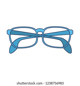 Executive glasses isolated