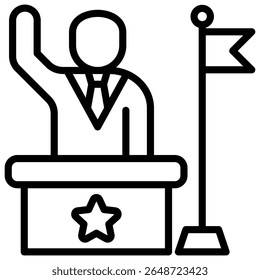 Elemento De Ícone Executivo Para Design