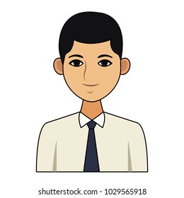 Executive man cartoon