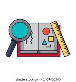 executive office work business team elements cartoon vector illustration graphic design